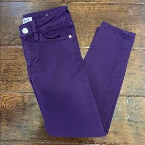 Warp + Weft purple jeans